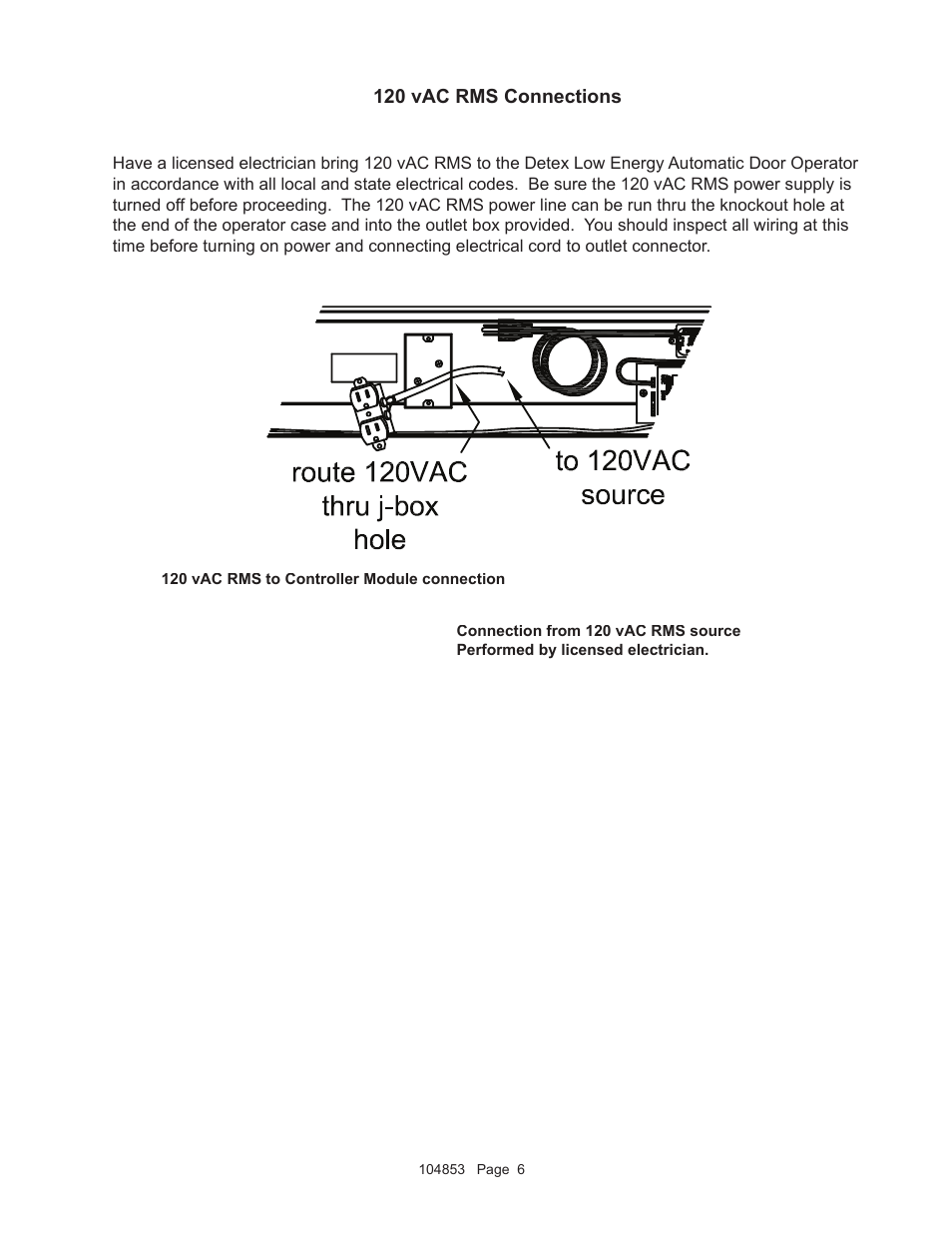 Detex AO19-2 Pull User Manual | Page 6 / 10