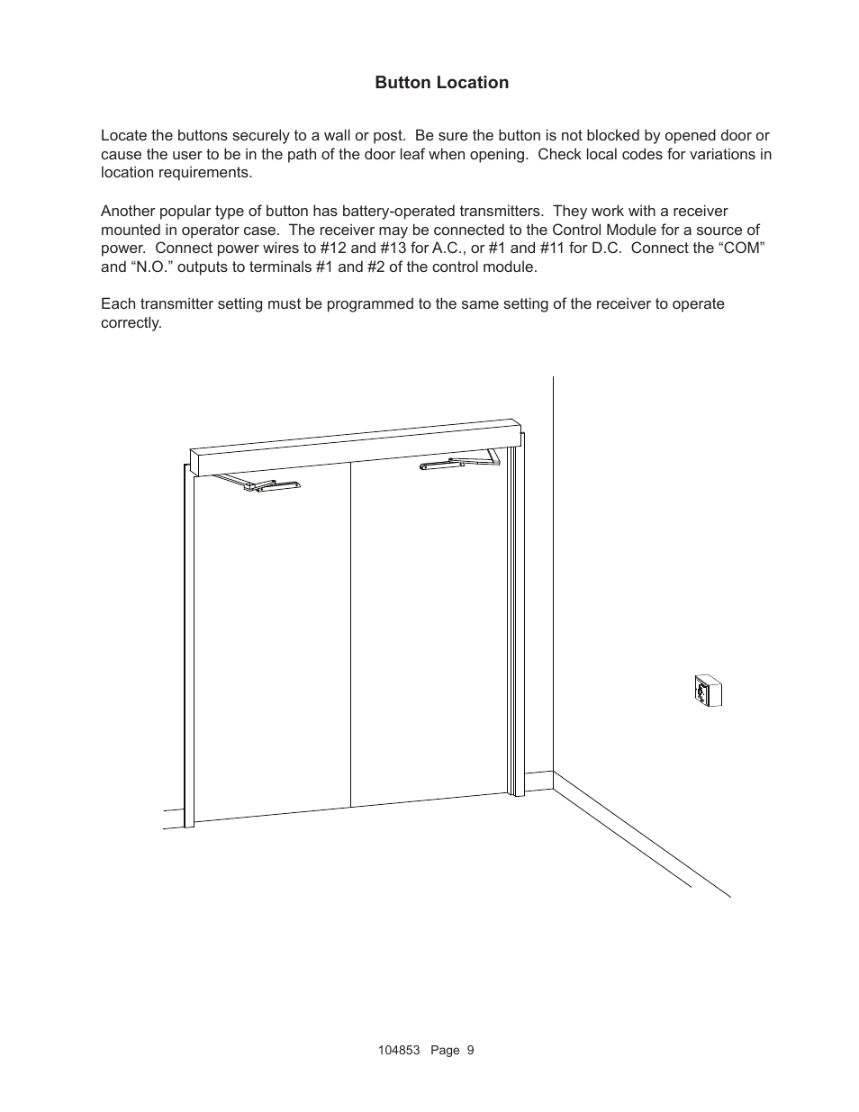 Detex AO19-2 Pull User Manual | Page 9 / 10