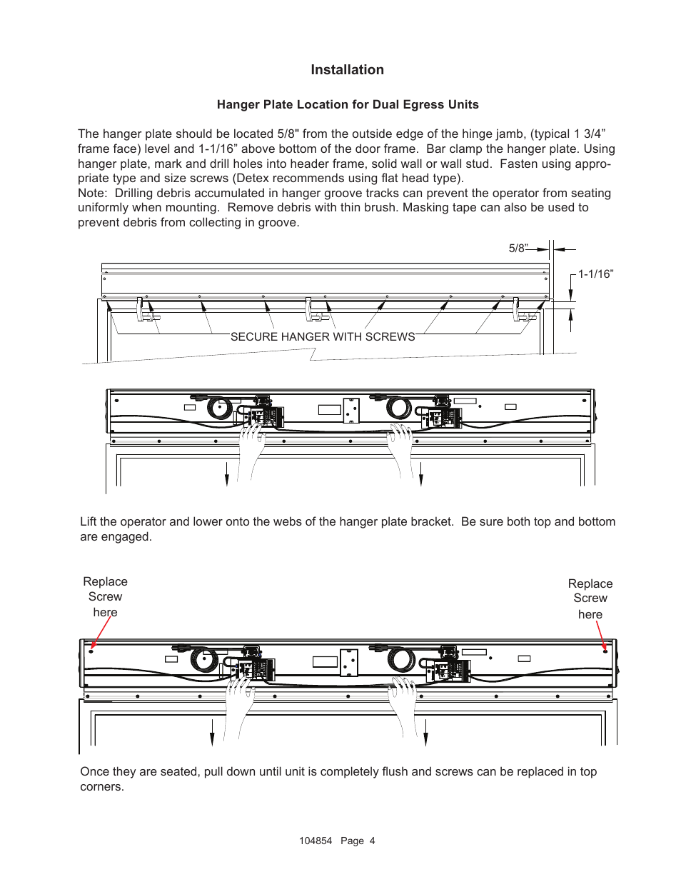 Detex AO19-3 User Manual | Page 4 / 12
