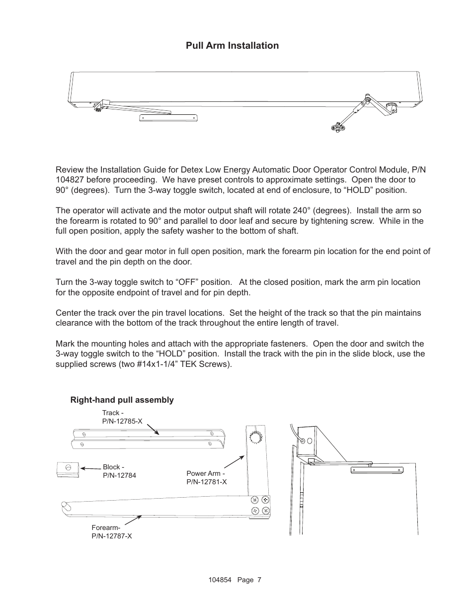 Detex AO19-3 User Manual | Page 7 / 12
