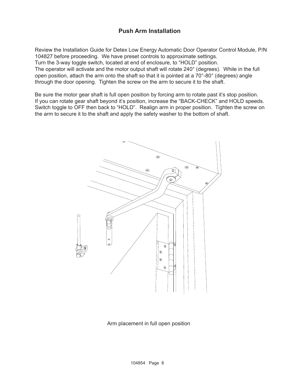 Detex AO19-3 User Manual | Page 8 / 12