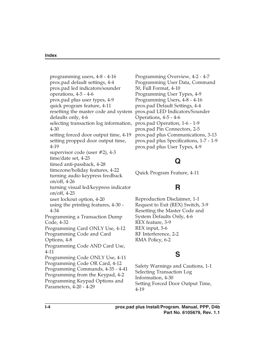 Detex DTX-4300 User Manual | Page 110 / 112