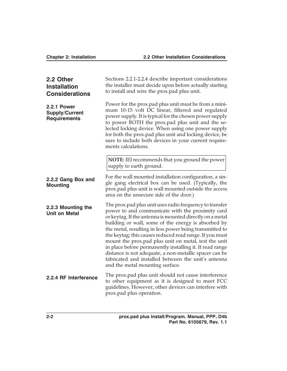 Detex DTX-4300 User Manual | Page 20 / 112