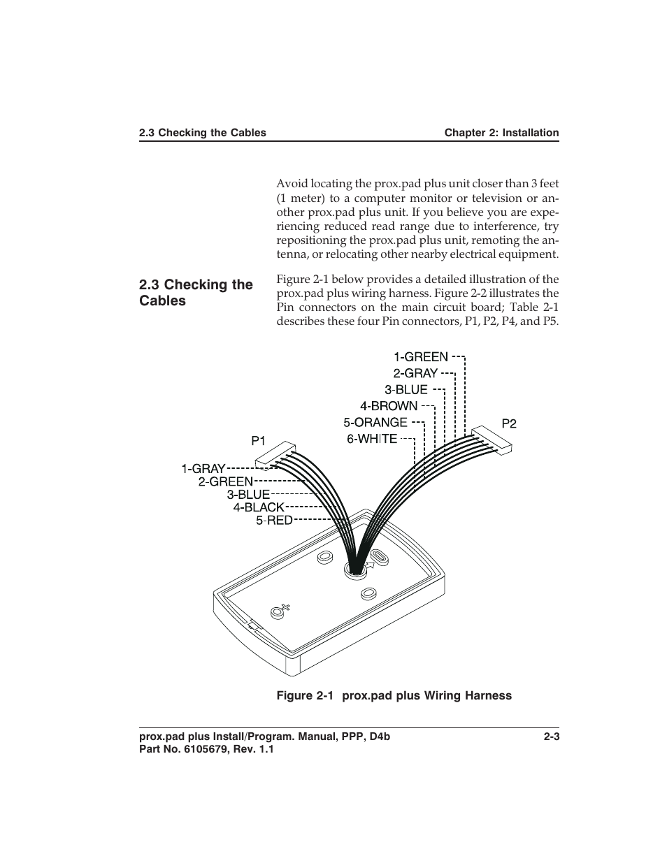 3 checking the cables | Detex DTX-4300 User Manual | Page 21 / 112
