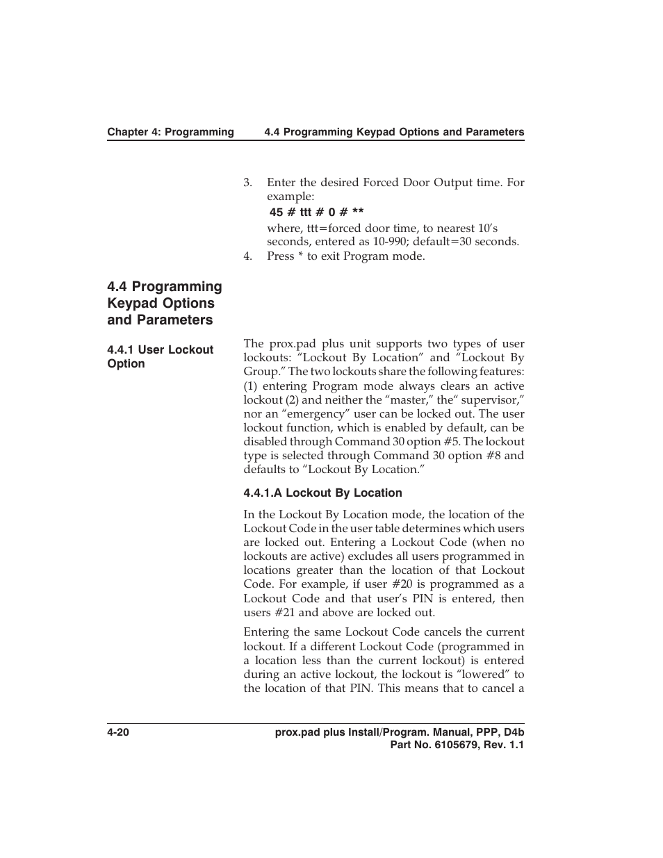 Detex DTX-4300 User Manual | Page 72 / 112