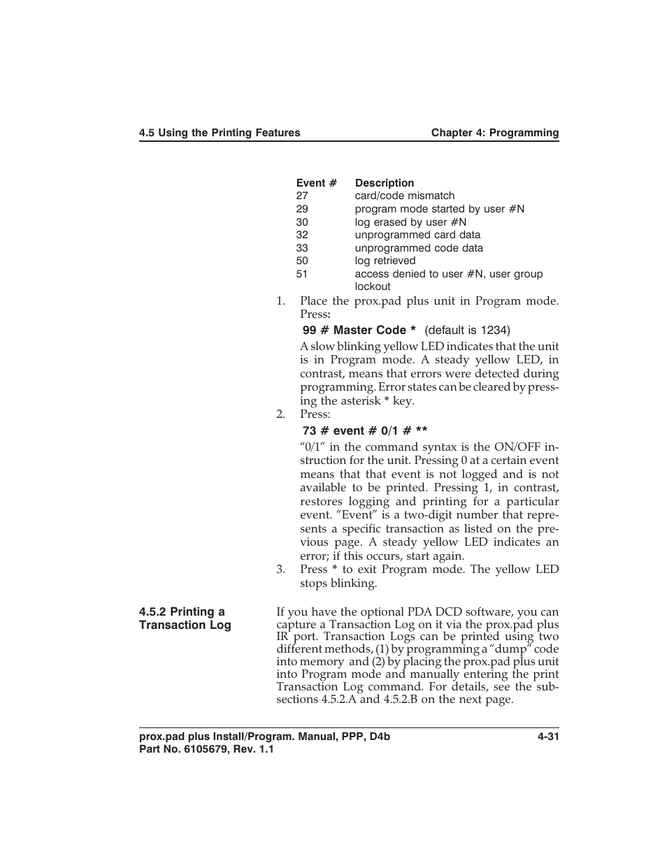 Detex DTX-4300 User Manual | Page 83 / 112