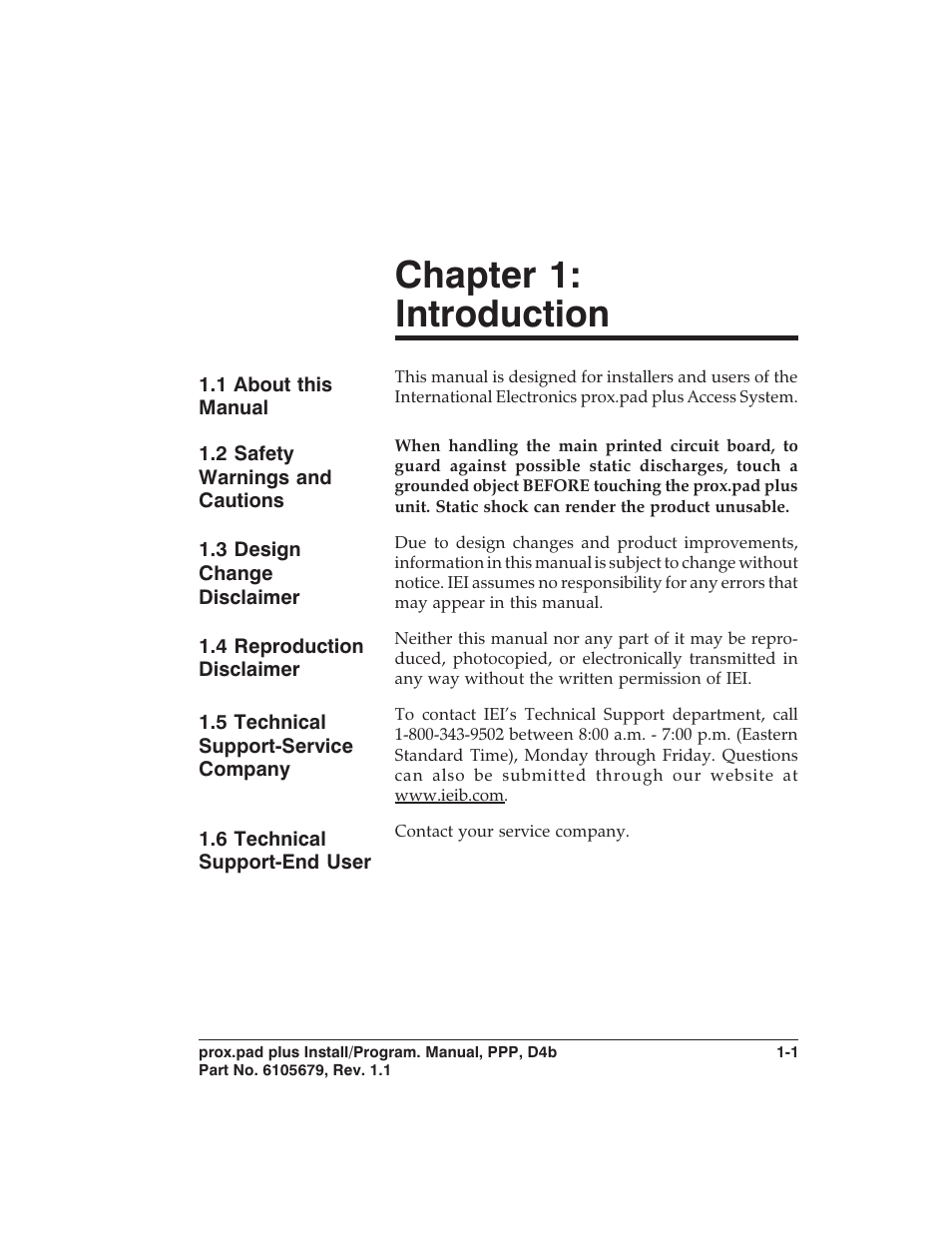 Chapter 1: introduction | Detex DTX-4300 User Manual | Page 9 / 112