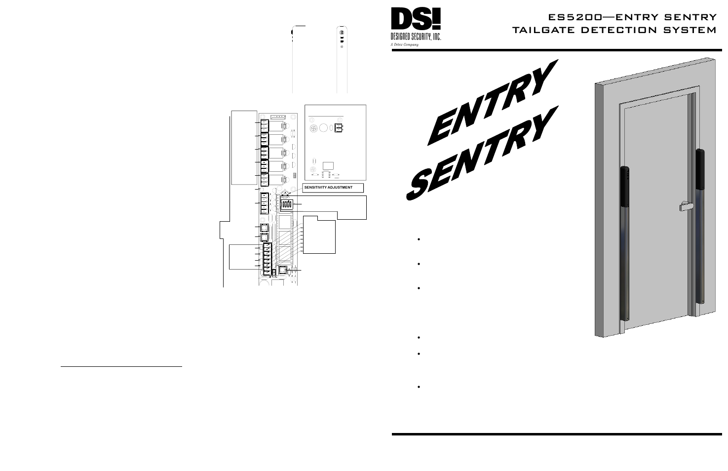 Detex AT-5200 User Manual | 2 pages