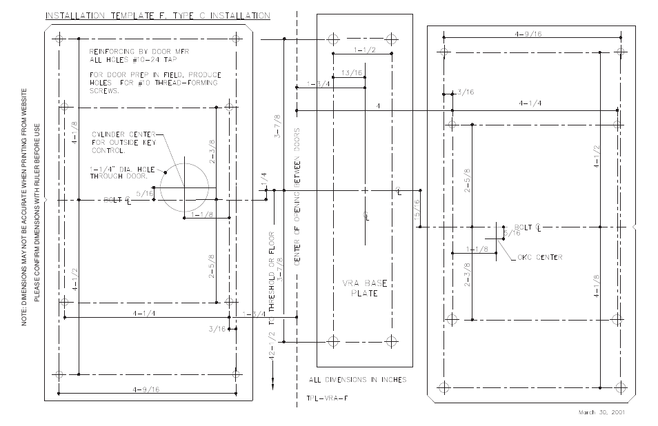Detex VRA-143-D User Manual | Page 10 / 10