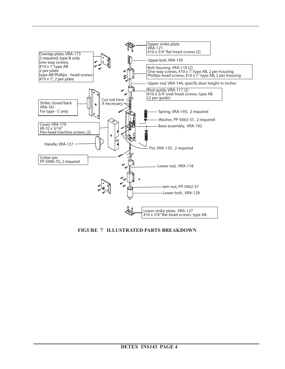 Detex VRA-143-D User Manual | Page 4 / 10