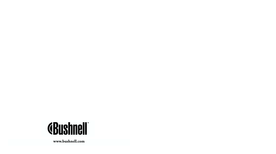 Bushnell 70-0002 User Manual | Page 33 / 33