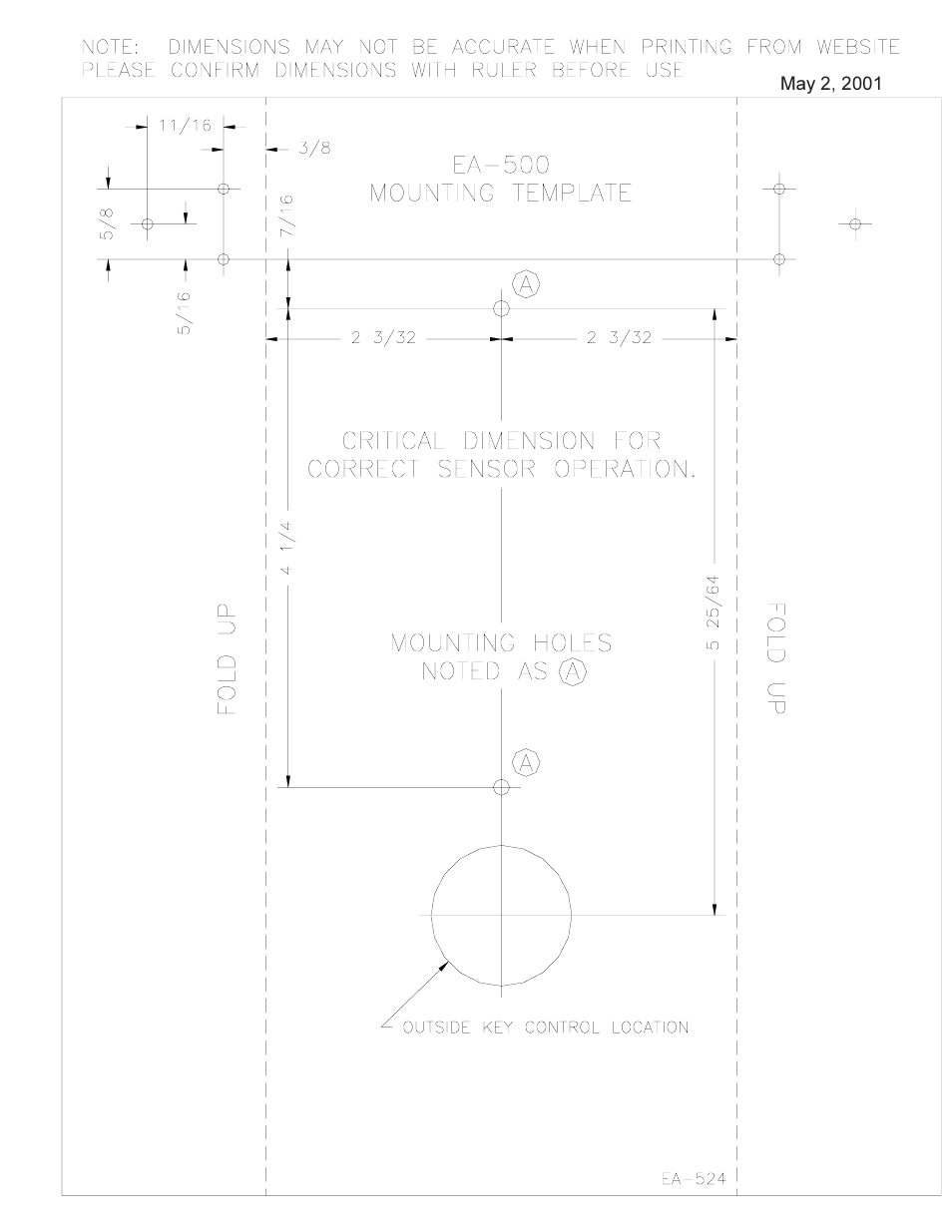 Detex EA-500 User Manual | Page 3 / 4