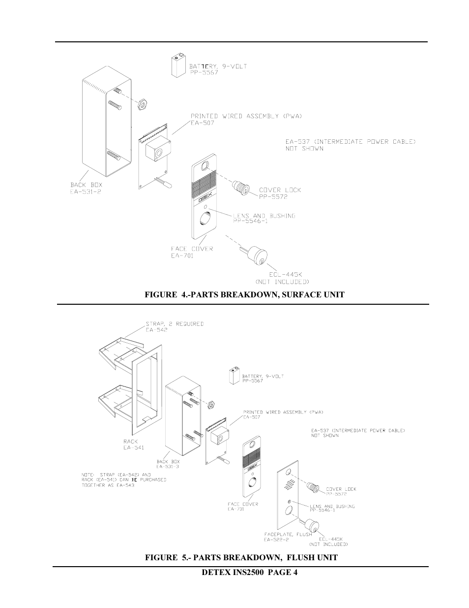 Detex EA-2500 User Manual | Page 4 / 6