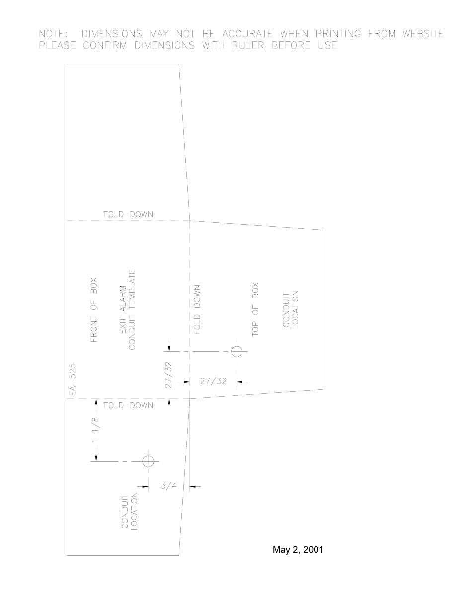 Detex EA-2500 User Manual | Page 5 / 6