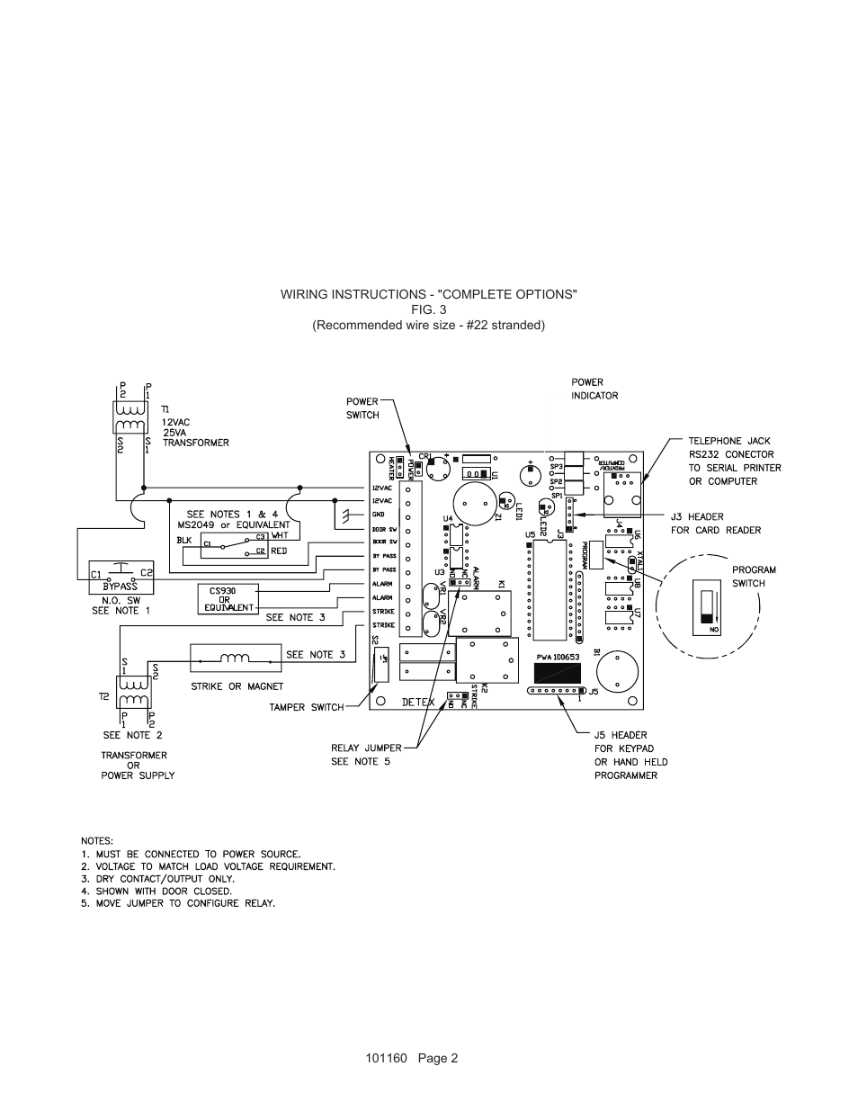 Detex DTX-1300 User Manual | Page 2 / 6