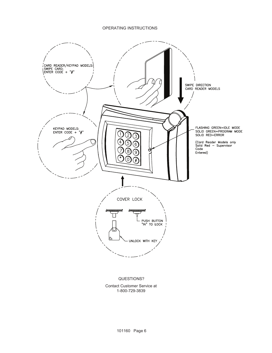 Detex DTX-1300 User Manual | Page 6 / 6