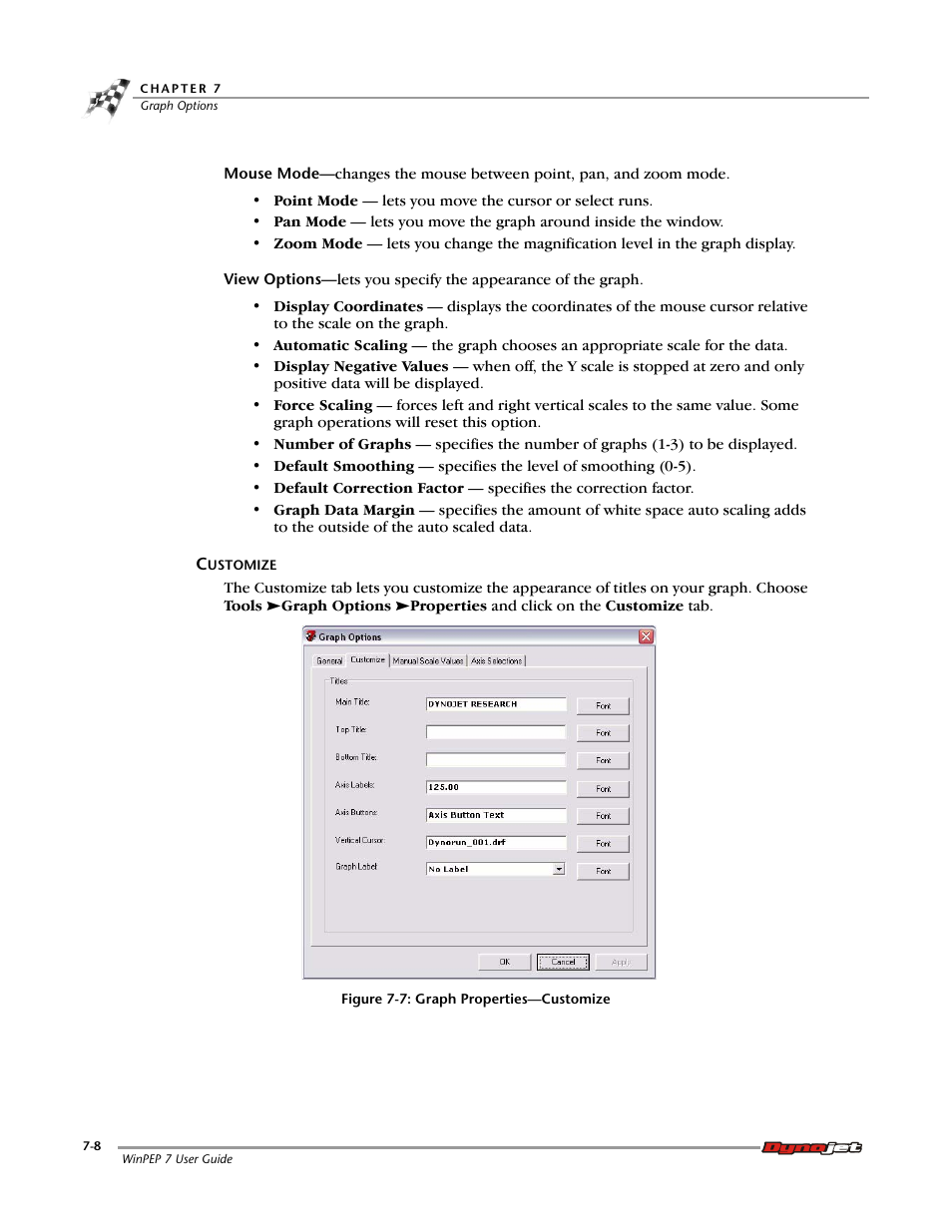 Dynojet WinPEP 7 User Manual | Page 104 / 170