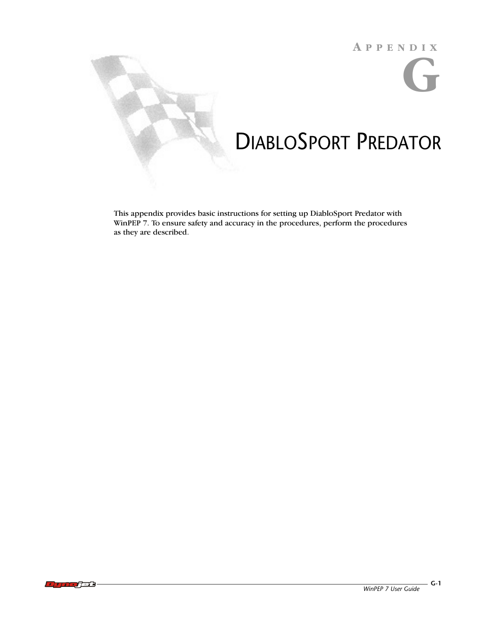 Diablosport predator | Dynojet WinPEP 7 User Manual | Page 153 / 170