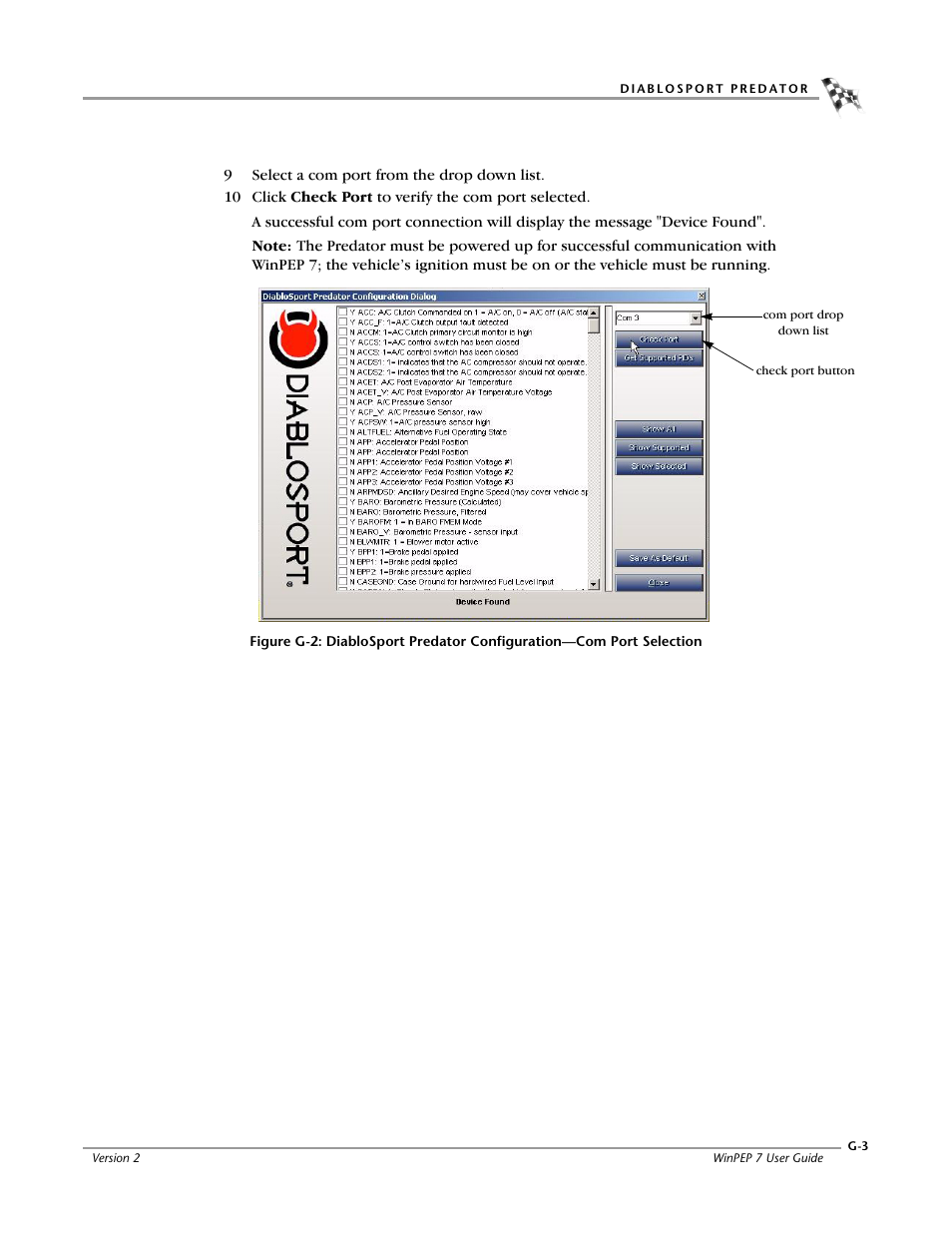 Dynojet WinPEP 7 User Manual | Page 155 / 170