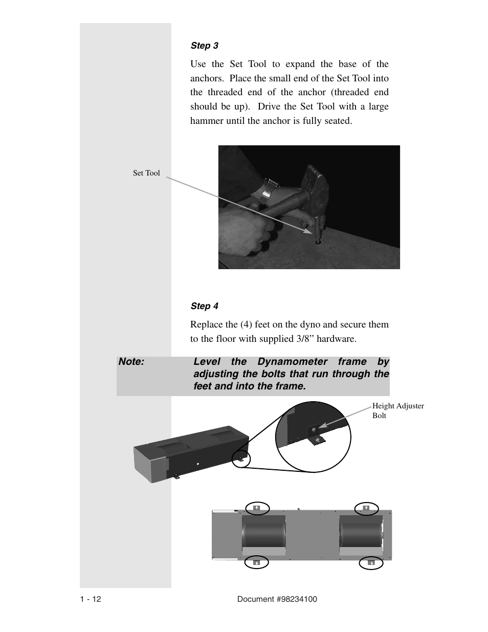 Dynojet 198: Kart and ATV Dynamometers User Manual | Page 16 / 44