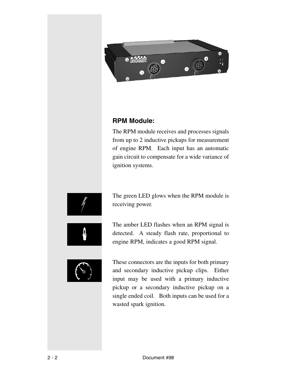 Dynojet 198: Kart and ATV Dynamometers User Manual | Page 20 / 44