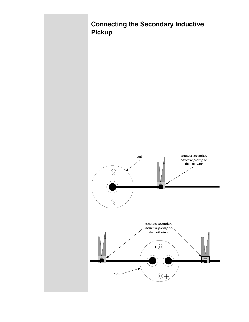 Connecting the secondary inductive pickup | Dynojet 198: Kart and ATV Dynamometers User Manual | Page 40 / 44
