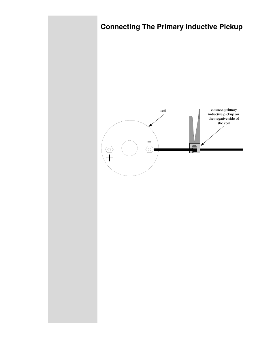 Connecting the primary inductive pickup | Dynojet 198: Kart and ATV Dynamometers User Manual | Page 41 / 44