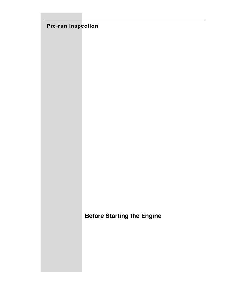 Before starting the engine | Dynojet 198: Kart and ATV Dynamometers User Manual | Page 42 / 44