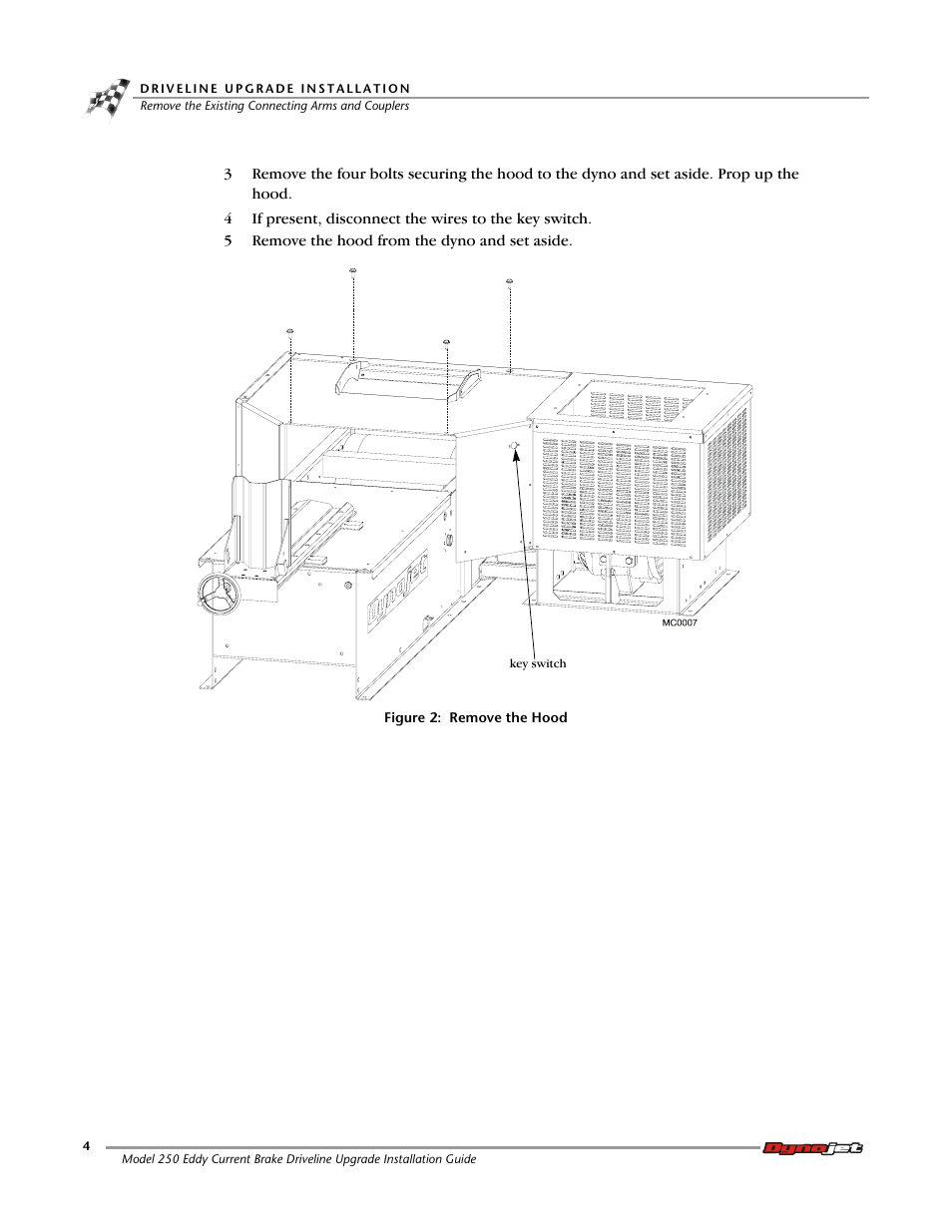 Dynojet 250: Eddy Current Brake Driveline Upgrade User Manual | Page 8 / 17