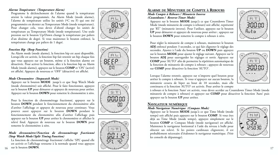 Bushnell DIGITAL NAVIGATION 70-0001 User Manual | Page 10 / 33