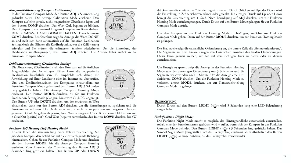 Bushnell DIGITAL NAVIGATION 70-0001 User Manual | Page 21 / 33