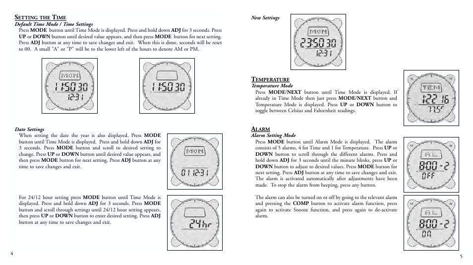 Bushnell DIGITAL NAVIGATION 70-0001 User Manual | Page 4 / 33