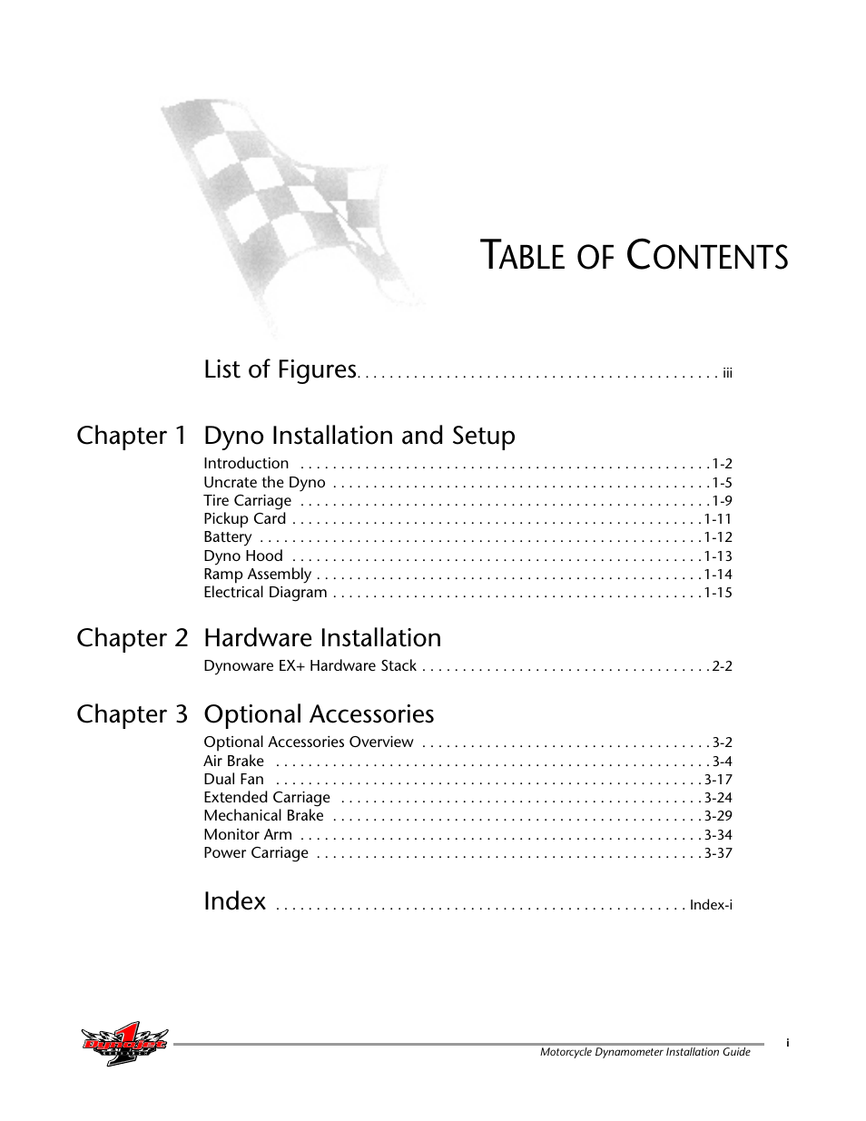 Dynojet 200: Installation Guide User Manual | Page 3 / 73