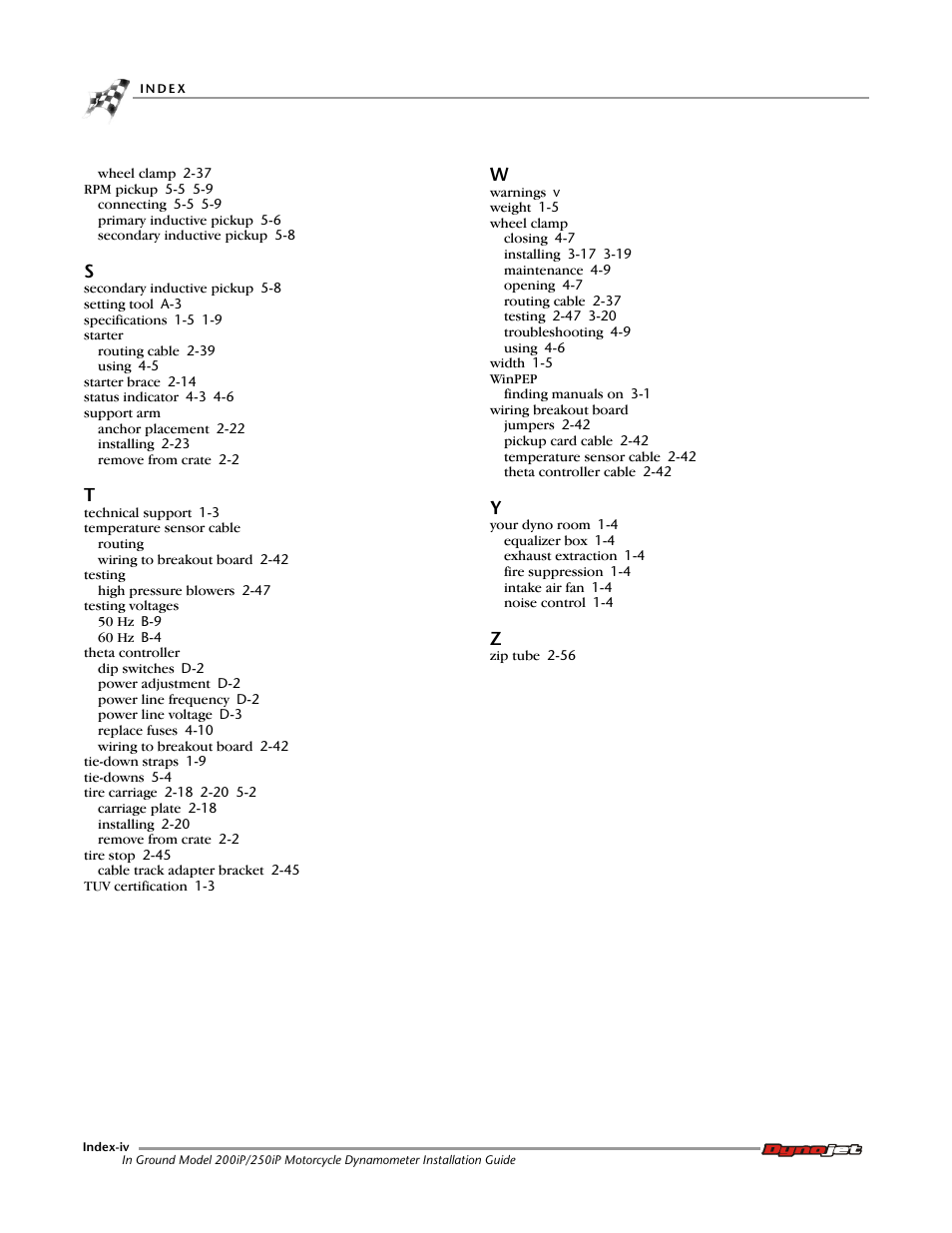 Dynojet 250i: Pit Installation Guide User Manual | Page 154 / 154