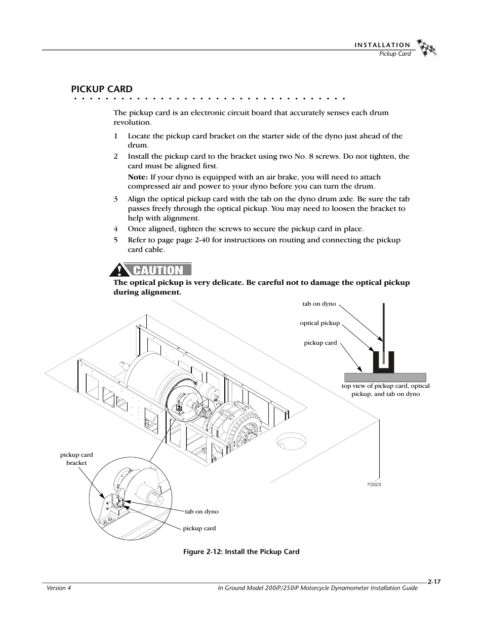 Pickup card | Dynojet 250i: Pit Installation Guide User Manual | Page 39 / 154