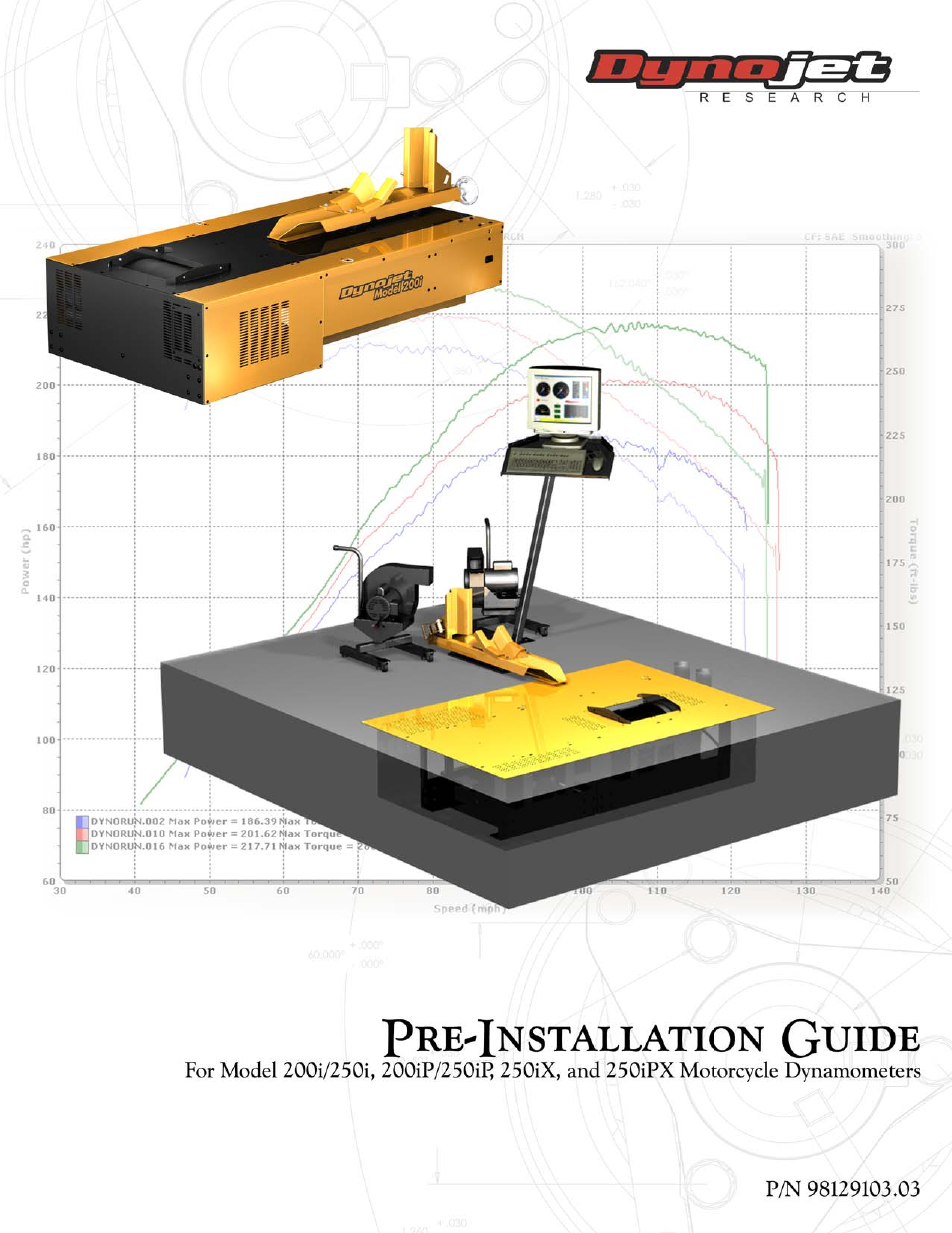 Dynojet 250ix: Pre-Installation Guide User Manual | 52 pages