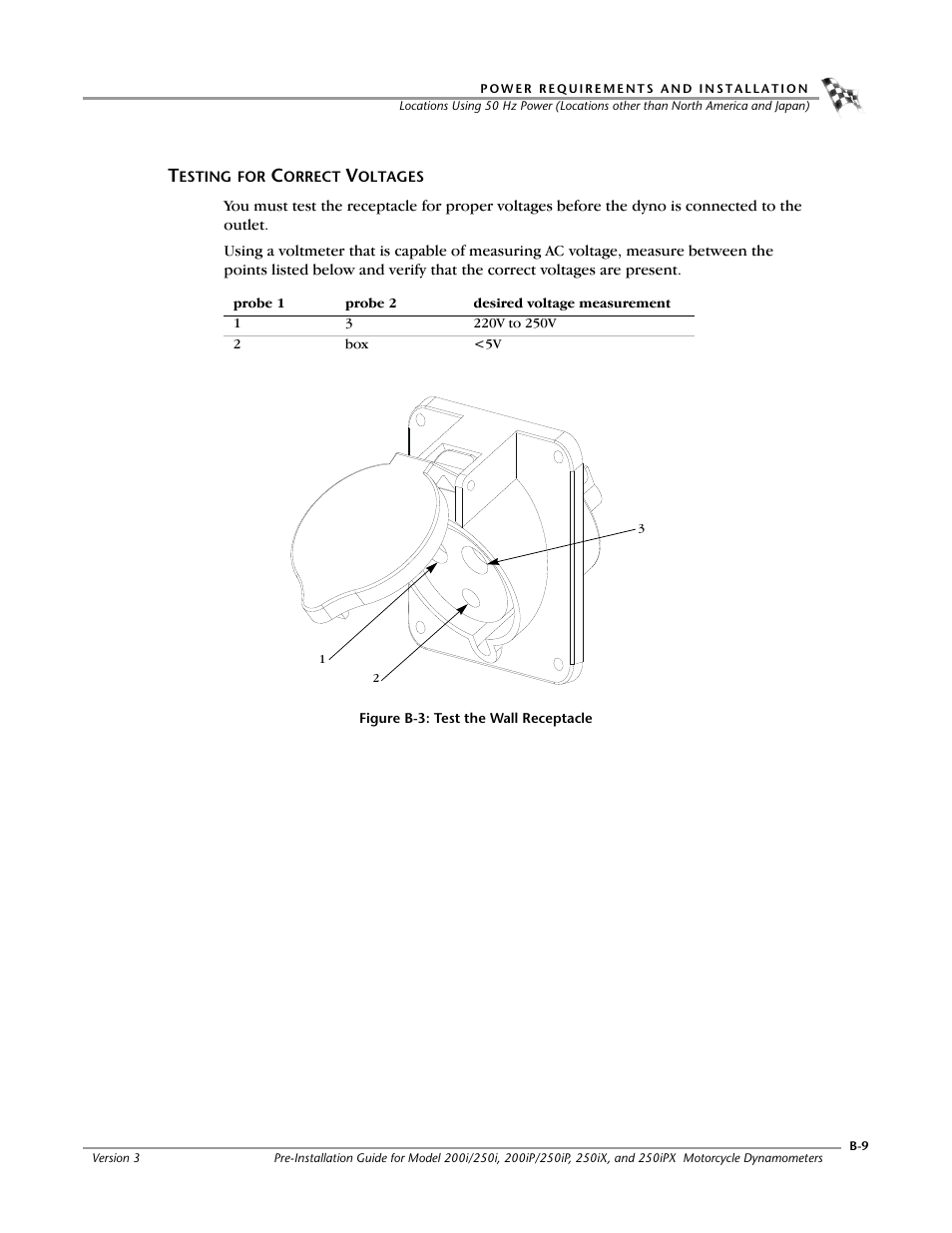 Testing for correct voltages | Dynojet 250ix: Pre-Installation Guide User Manual | Page 47 / 52