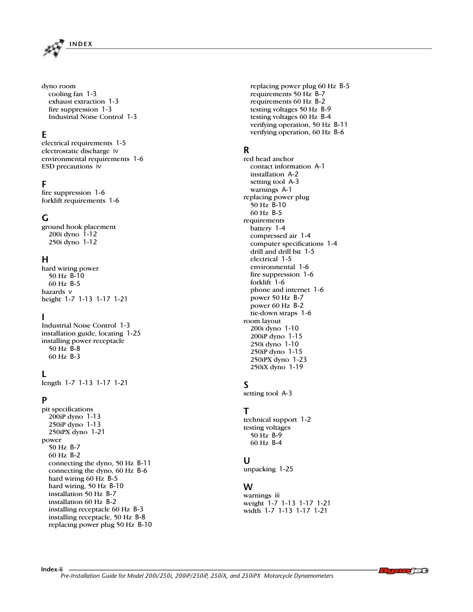 Dynojet 250ix: Pre-Installation Guide User Manual | Page 52 / 52