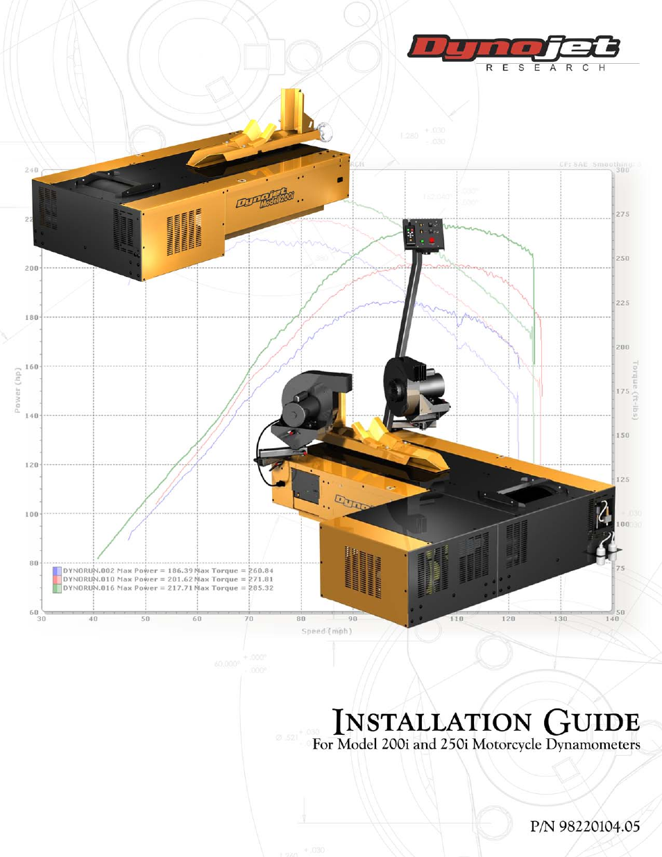 Dynojet 250i: Installation Guide User Manual | 184 pages