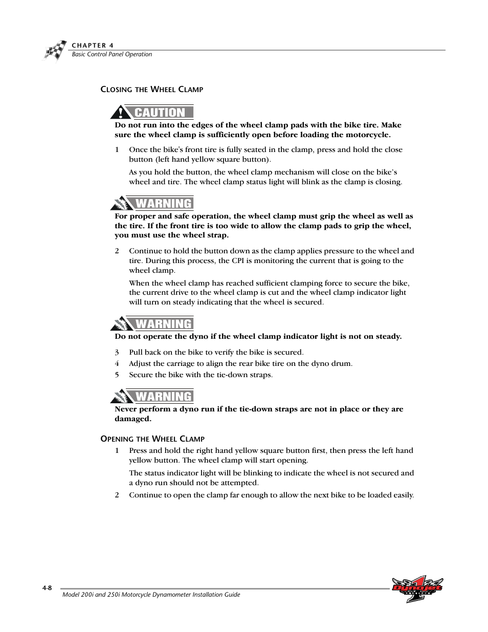 Dynojet 250i: Installation Guide User Manual | Page 124 / 184