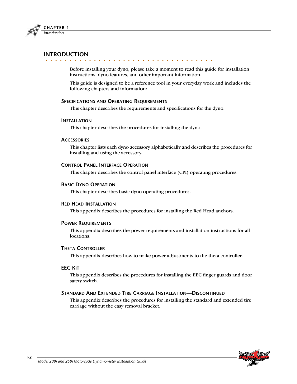Introduction | Dynojet 250i: Installation Guide User Manual | Page 14 / 184