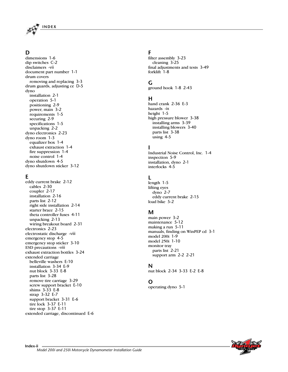 Dynojet 250i: Installation Guide User Manual | Page 182 / 184