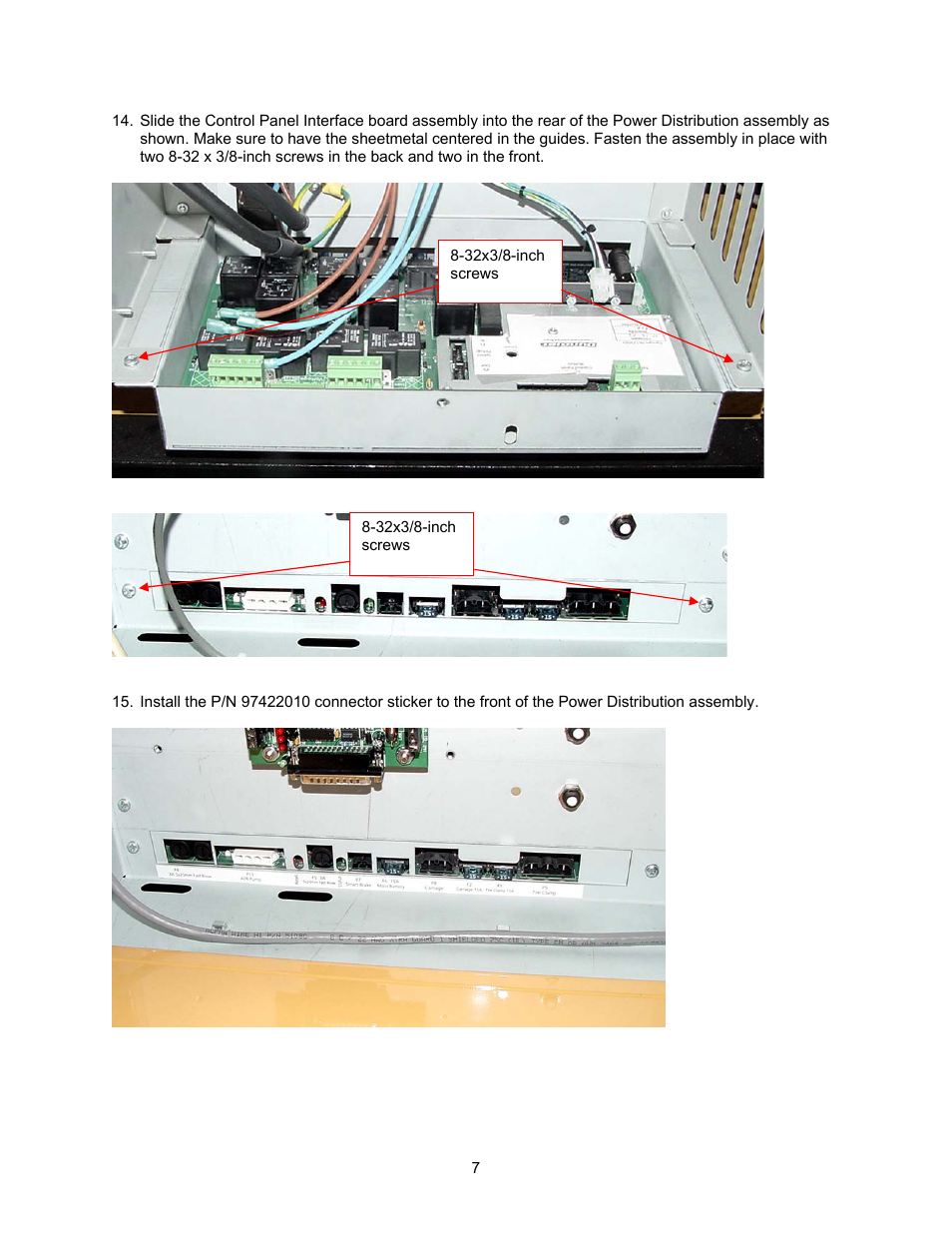 Dynojet 250i: Control Panel Interface Upgrade (S/N 202xxxx) User Manual | Page 9 / 29