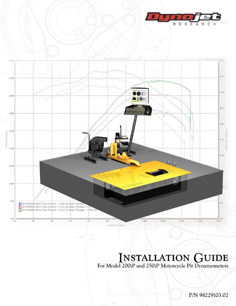 Dynojet 250iP: Pit Installation Guide User Manual | 148 pages
