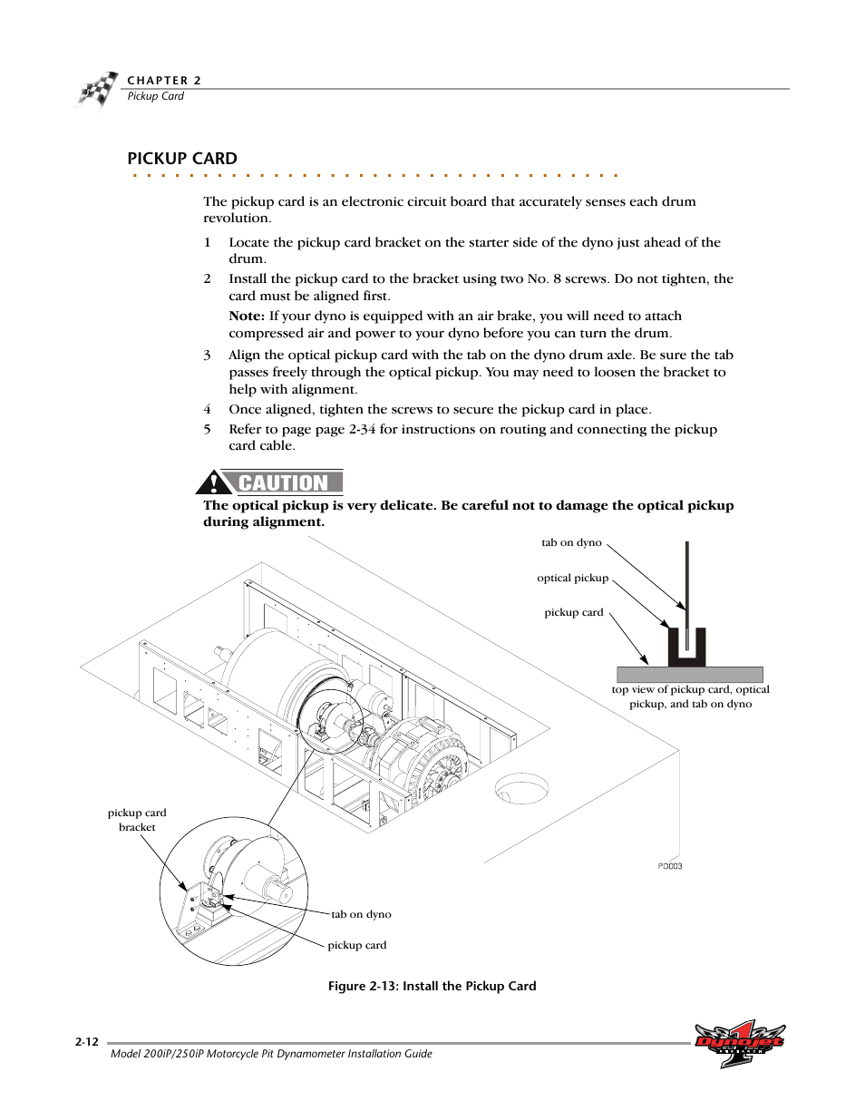 Pickup card | Dynojet 250iP: Pit Installation Guide User Manual | Page 32 / 148