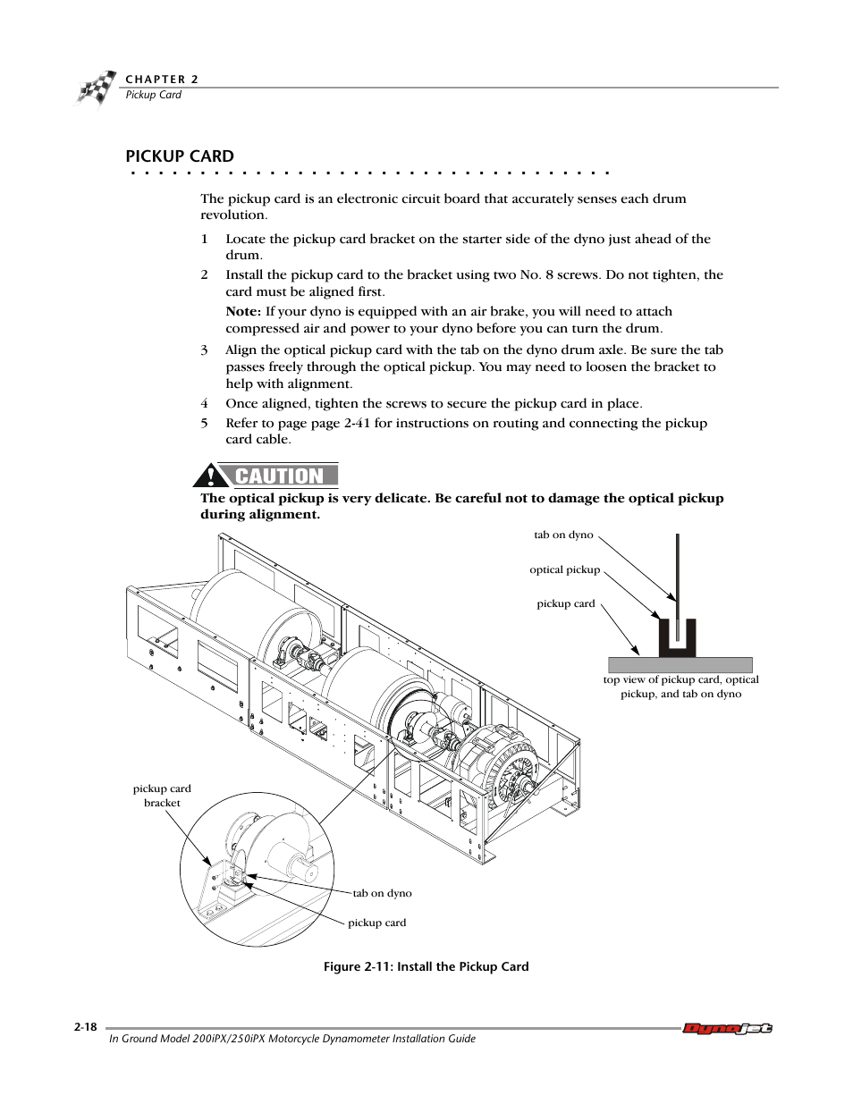 Pickup card | Dynojet 250iPX: Installation Guide User Manual | Page 40 / 163