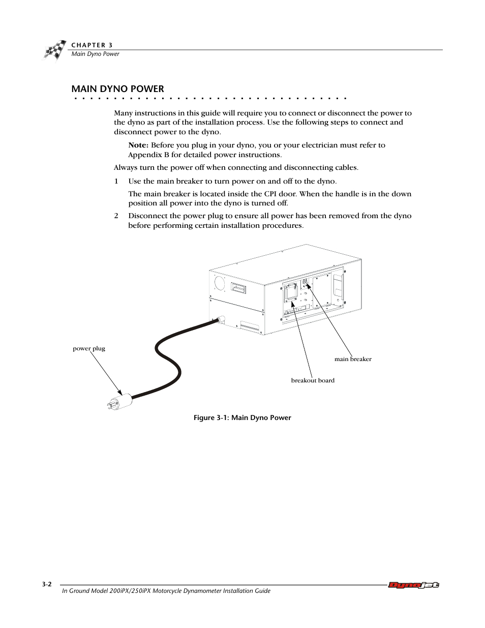 Main dyno power | Dynojet 250iPX: Installation Guide User Manual | Page 84 / 163