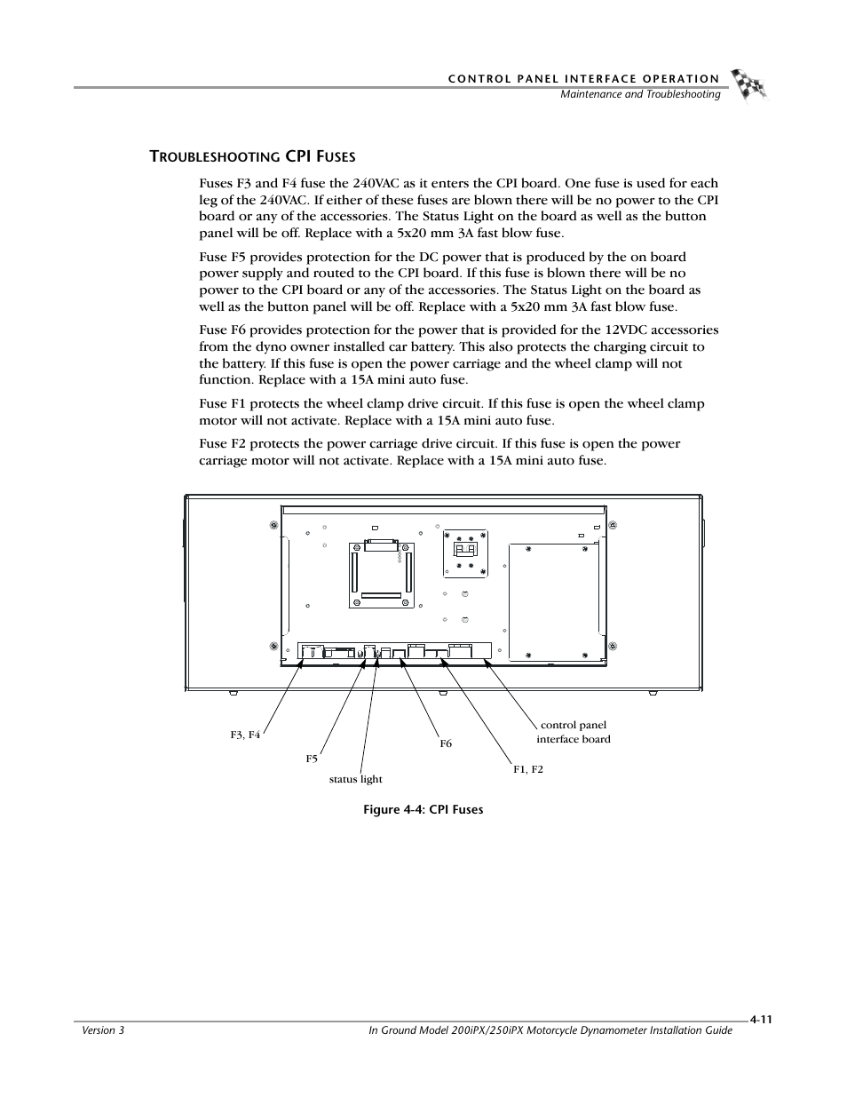 Troubleshooting cpi fuses | Dynojet 250ix: Pit Installation Guide User Manual | Page 113 / 163