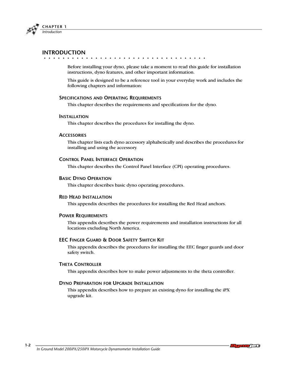 Introduction | Dynojet 250ix: Pit Installation Guide User Manual | Page 12 / 163