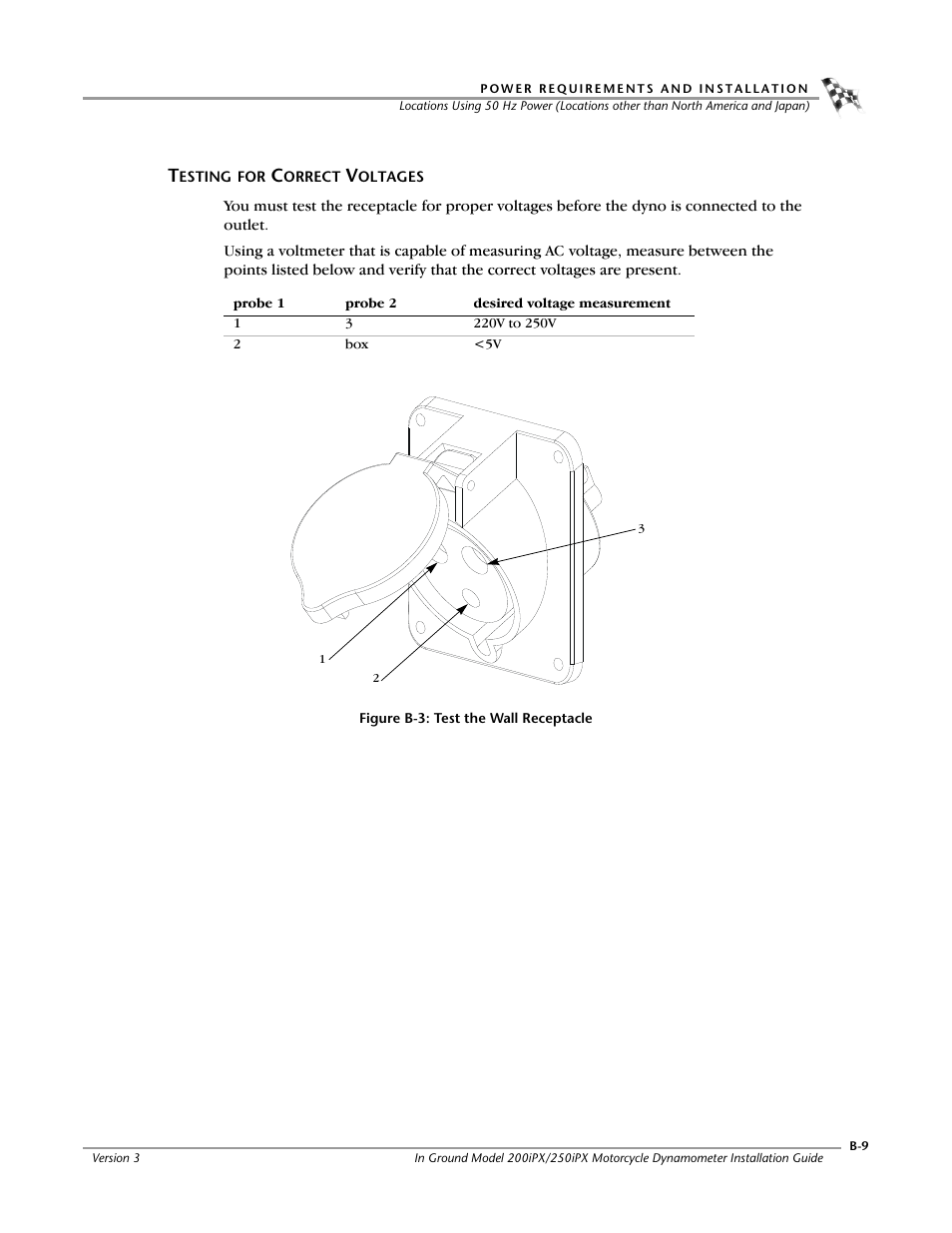 Testing for correct voltages | Dynojet 250ix: Pit Installation Guide User Manual | Page 137 / 163